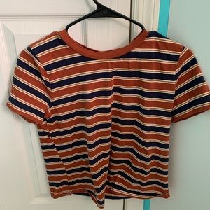 Striped Forever 21 T- Shirt
